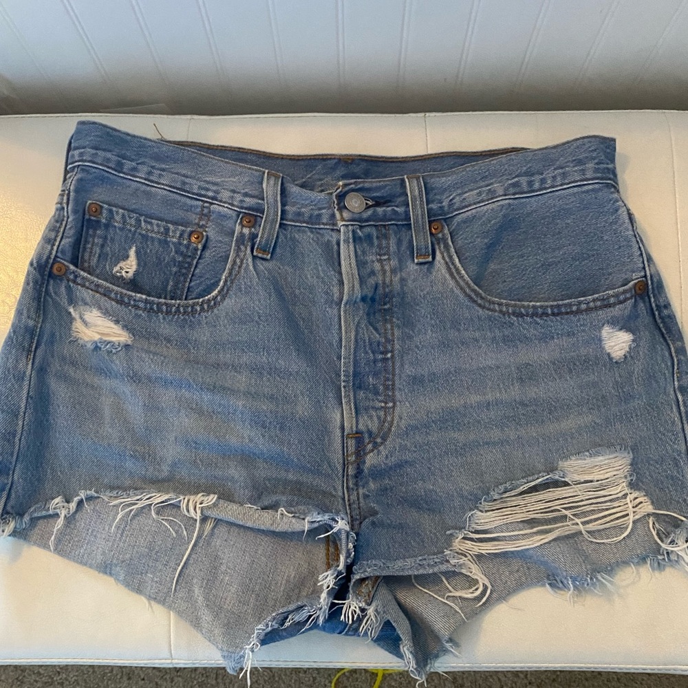 Levi 501 denim shorts